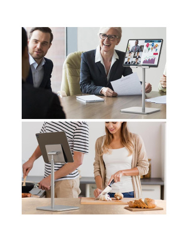 Soporte Ajustable para Tablet ODOSOLA Plata 24-43.94 cm