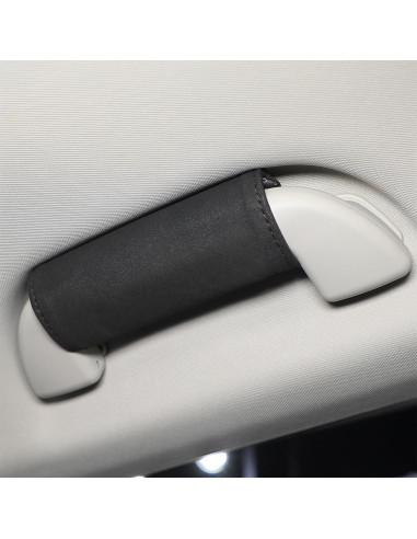 BESULEN Protector de Manija de Puerta Interior Auto 2Pcs Negro