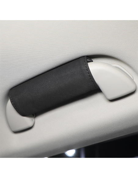 BESULEN Protector de Manija de Puerta Interior Auto 2Pcs Negro