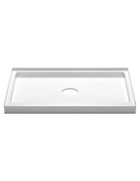 Base de Ducha Rectangular Miseno MNOSB4832C 121x81 cm Blanco