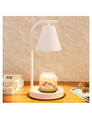 Calentador de Velas Hong-in Blanco con Temporizador 60W