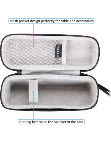 Funda Dura LTGEM para Altavoz Bluetooth Tribit XSound Go/MaxSound Plus