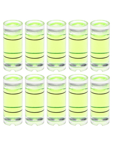 Nivel de Burbuja Cilíndrico HARFINGTON 10 Piezas 8x20mm