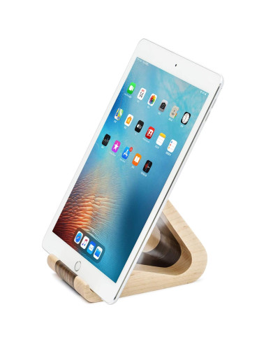 Soporte para Tablet de Madera MTWhirldy Universal 6-13"