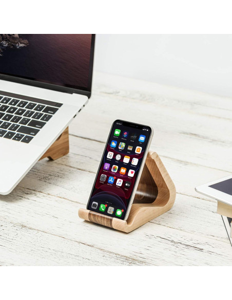 Soporte para Tablet de Madera MTWhirldy Universal 6-13"