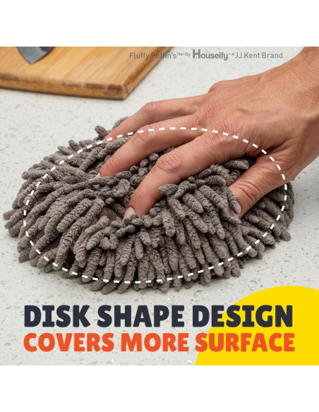 Toallas de Mano JJ KENT Fluffy Puffins - Juego de 3 Microfibra