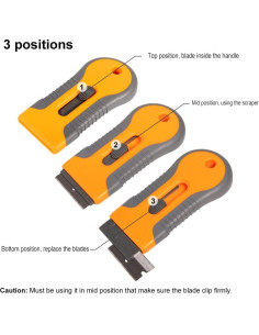 Raspador de Cerámica EHDIS con 10 Cuchillas de Acero Inoxidable 2
