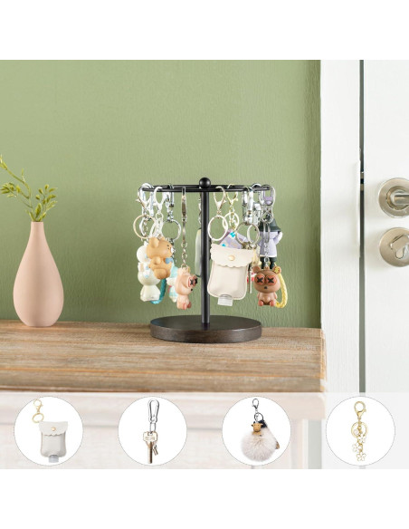 Organizador de Gafas Mkono Soporte para 12 Pares Negro