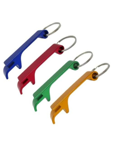 Juego de 4 Abridores de Cerveza Gadgetime USA - Aluminio Ergonómico