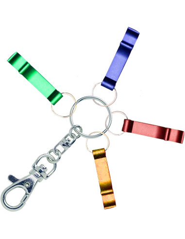 Juego de 4 Abridores de Cerveza Gadgetime USA - Aluminio Ergonómico