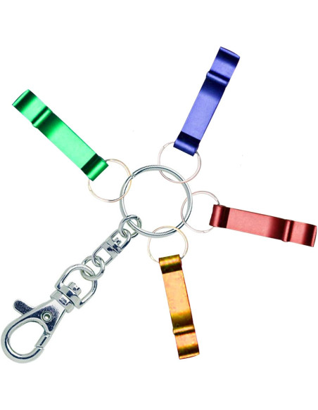 Juego de 4 Abridores de Cerveza Gadgetime USA - Aluminio Ergonómico