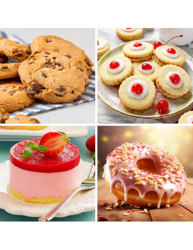 Conjunto de Cortadores de Galletas Redondos ALLTOP - Acero Inoxidable 3 Piezas