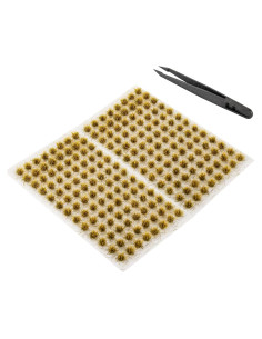 Kit de Hierba Estática Rileryan 208 Pcs Miniatura Diorama
