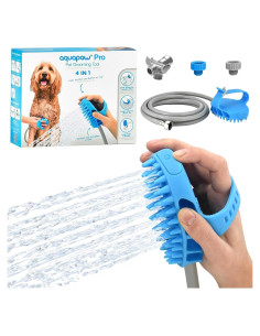 Cepillo de Baño Aquapaw Pro para Perros - Ducha y Fregador 2.44m