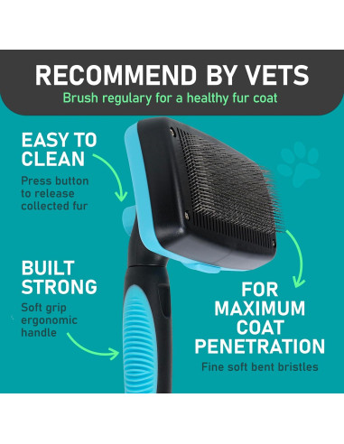 Rastrillo y Cepillo para Perros Maxpower Planet - Grande