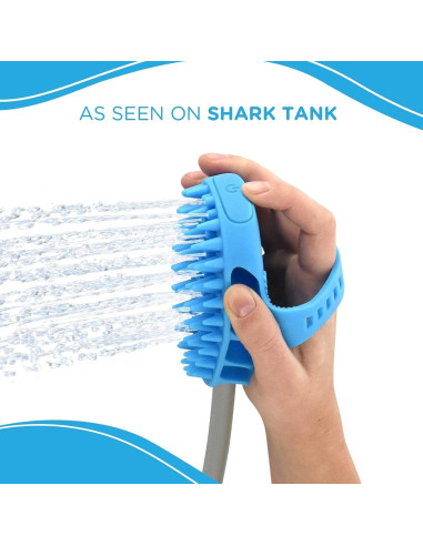 Cepillo de Baño Aquapaw Pro para Perros - Ducha y Fregador 2.44m
