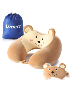 Almohada de Viaje Umerci de Espuma de Memoria con Soporte 360