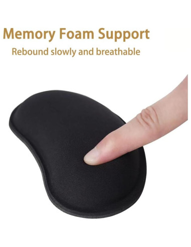 Reposamuñecas ergonómico MXCOIRTP, 2PCS, espuma viscoelástica
