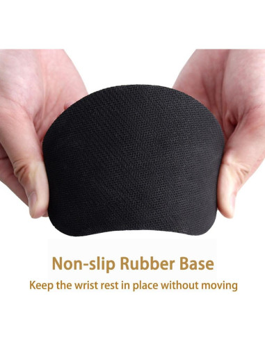 Reposamuñecas ergonómico MXCOIRTP, 2PCS, espuma viscoelástica