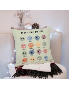 Funda de Almohada Decorativa Nogrit 61x61 cm Verde Franela 2