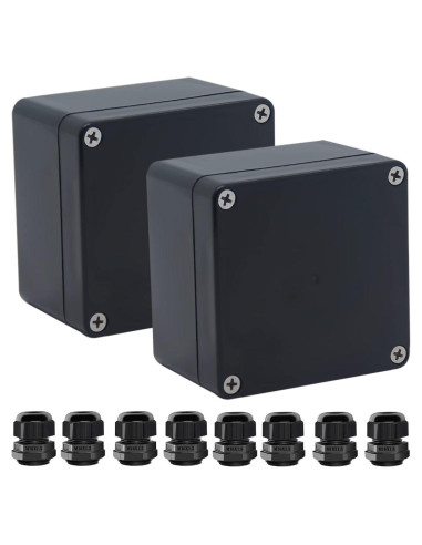 Caja de Conexiones IP65 Otdorpatio 2 Pcs 83x81x56mm ABS