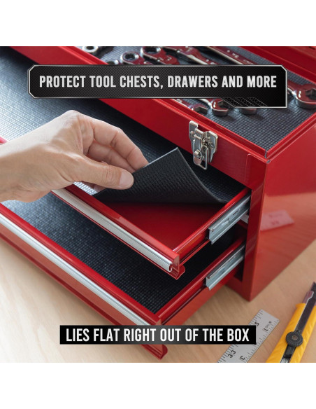 Forro Antideslizante para Caja de Herramientas Precision Defined 1.98 m
