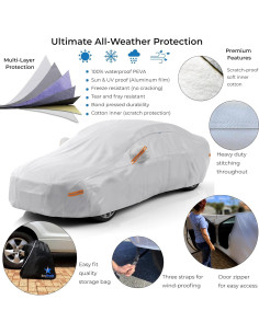 Funda para Coche EzyShade EzyAlCarCov-Reflective A5 2