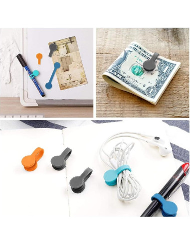 Correas Magnéticas Kanemc 10-Pack Silicona Multicolor 7.37 cm