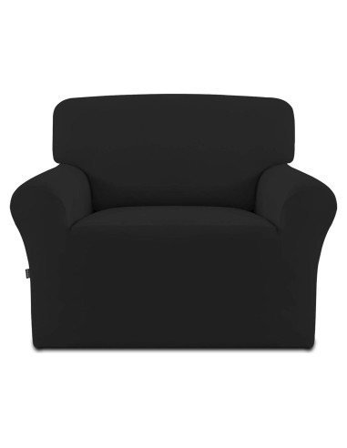 Funda de Sofá Easy-Going Negra Antideslizante Lavable 0.8 kg