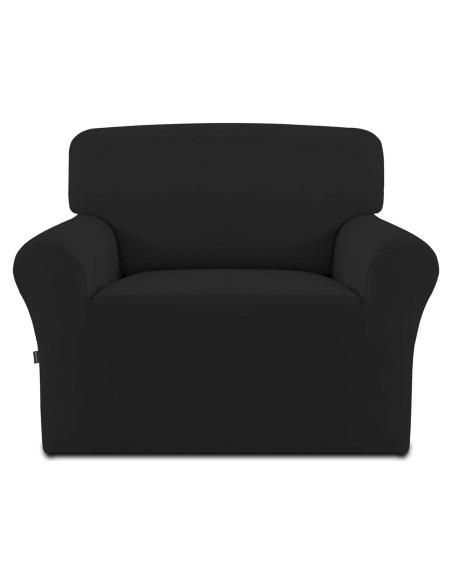 Funda de Sofá Easy-Going Negra Antideslizante Lavable 0.8 kg