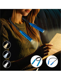 Luz de Cuello Recargable LED Sichuansheng - 3 Brillos, 3 Colores 2