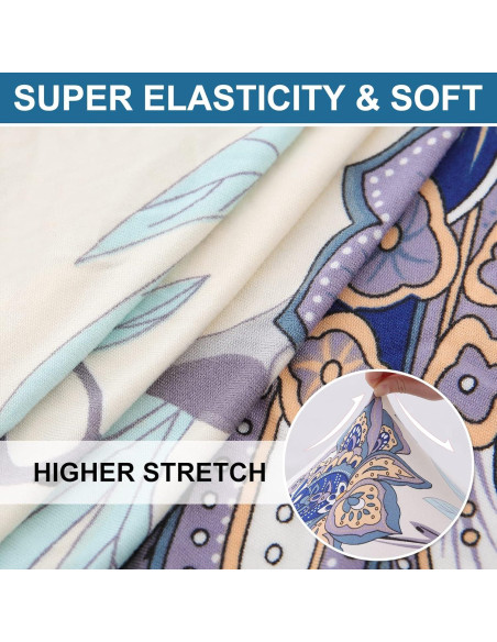 Fundas de Cojín Sofá Smiry Beige, Lavables y Antideslizantes