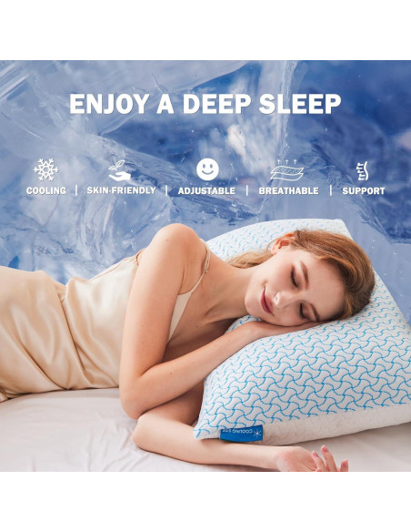 Almohada de Espuma de Memoria SUPA MODERN Reina Enfriamiento