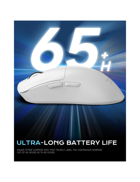 Ratón Gaming Inalámbrico VGN F1 Pro - 49g, 26K DPI, 6 Botones