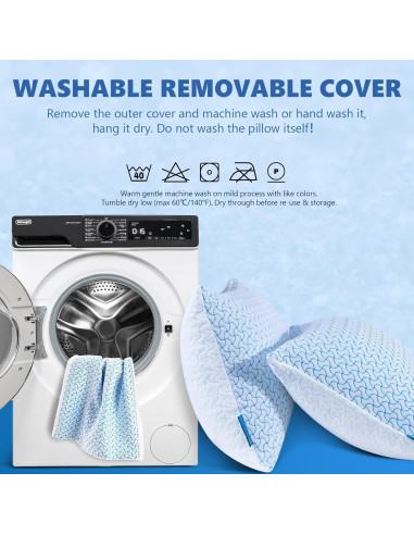 Almohada de Espuma de Memoria SUPA MODERN Reina Enfriamiento