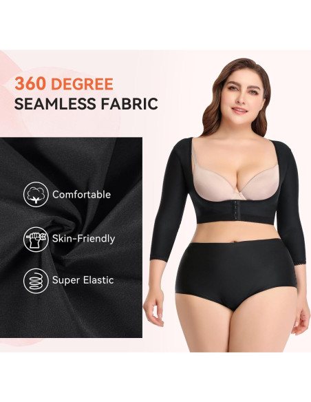 Faja de Brazo Plus Size Woahee para Mujer - Moldeadora 3/4
