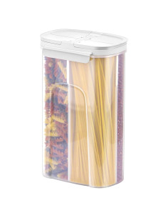 Tarros de Almacenamiento Poeland 4 Compartimentos Blanco 3200ml