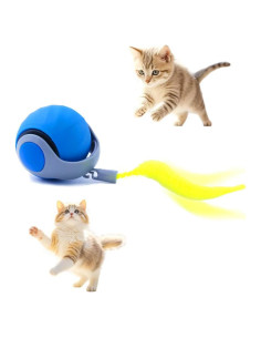 Bola Interactiva para Perros KumCinm Azul 5.3cm Carga Rápida