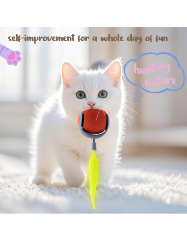 Bola Interactiva para Perros KumCinm Azul 5.3cm Carga Rápida