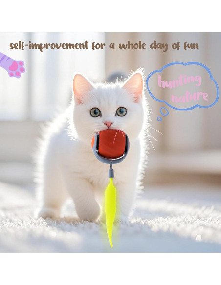 Bola Interactiva para Perros KumCinm Azul 5.3cm Carga Rápida