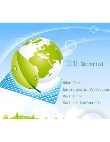 Alfombrilla de baño antideslizante Mantto 40x89 cm negra