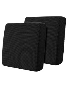 Funda de Cojín Reversible Hokway Negro Pequeño 2PC