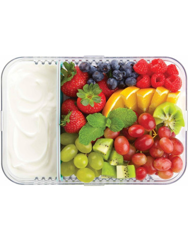 Contenedor de Almacenamiento PackIt Mod Grande Bento 1.89L Verde Menta