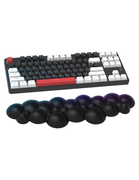 Reposap muñecas ergonómico ATTACK SHARK - Negro