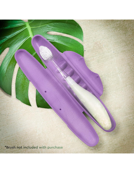 Funda de Cepillo de Dientes RADIUS Lavanda - Plástico Reciclado