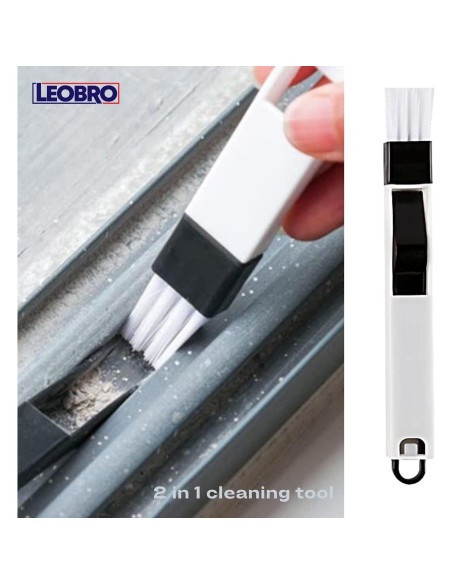 Cepillos de Limpieza de Ranuras LEOBRO - Paquete de 4