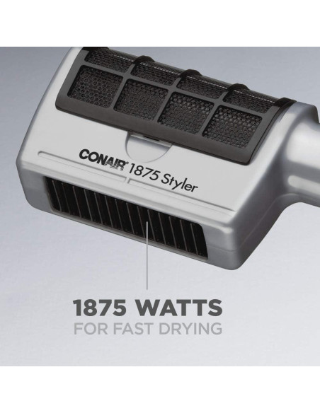 Secador de cabello Conair 3 en 1 1875W con 3 accesorios