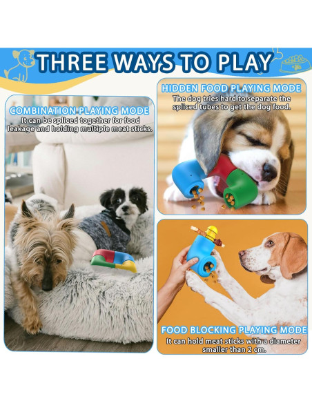 Juguete de Rompecabezas Interactivo para Perros YZHDUXIU - 2 Piezas