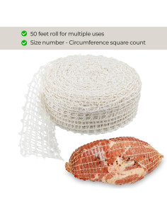 Red de Carne Elástica 50ft El Fabricante de Salchichas Tamaño 8 2