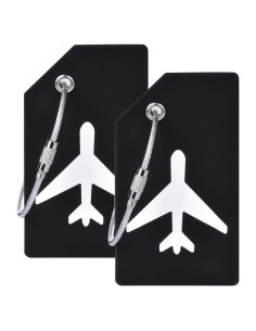 Etiqueta de Equipaje de Silicona Ovener 2Pack - Colores Brillantes